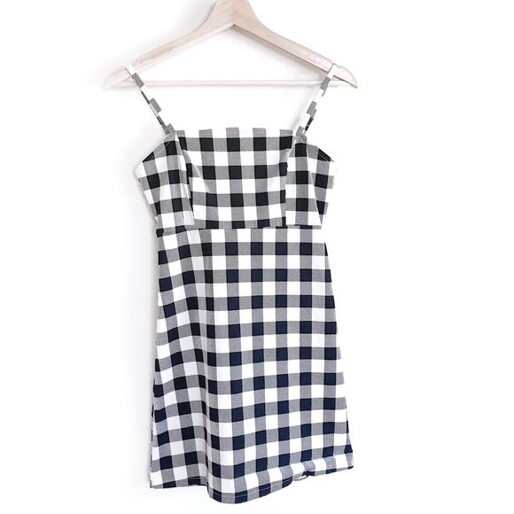 Forever 21 Dresses & Skirts - Gingham Mini Dress Black & White